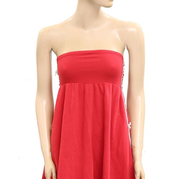 Daily Practice by Anthropologie Strapless Side Bow Tube Midi Dress S-P 280469 - Picture 5 of 7